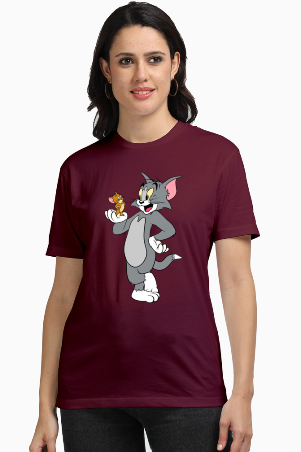 Tom & Jerry Supima T-Shirt Half Sleeve - Image 3