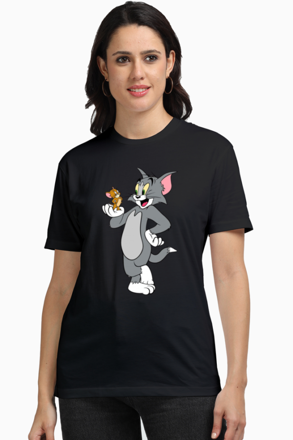 Tom & Jerry Supima T-Shirt Half Sleeve - Image 2