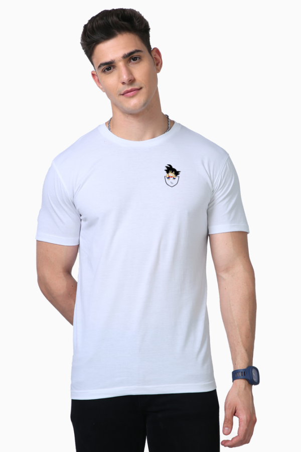 Unisex Supima T-shirt Left Pocket - Image 3
