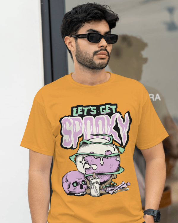 Classic Round Neck T-Shirt: Let's Get Spooky - Image 2