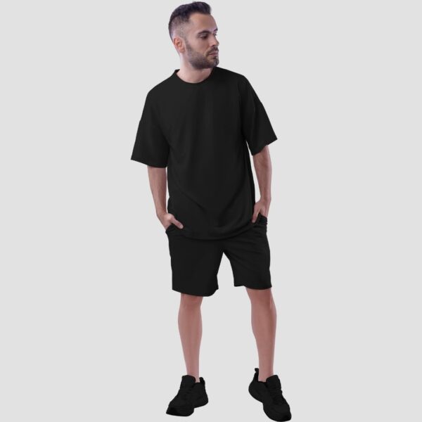 Terry Oversized T-Shirt & Shorts Co-ord Set
