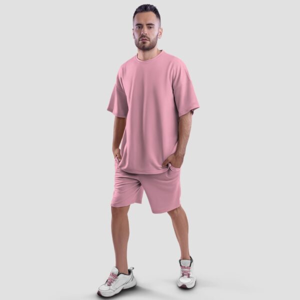 Terry Oversized T-Shirt & Shorts Co-ord Set