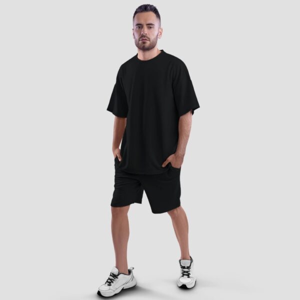 Terry Oversized T-Shirt & Shorts Co-ord Set