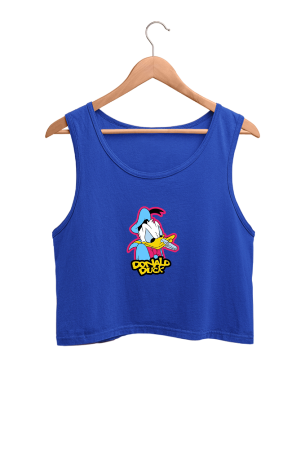 Donald Duck Women Crop Tank