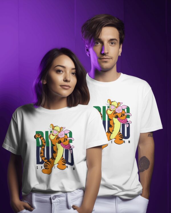 Tigger Piglet Duo Tee - For Men & Women